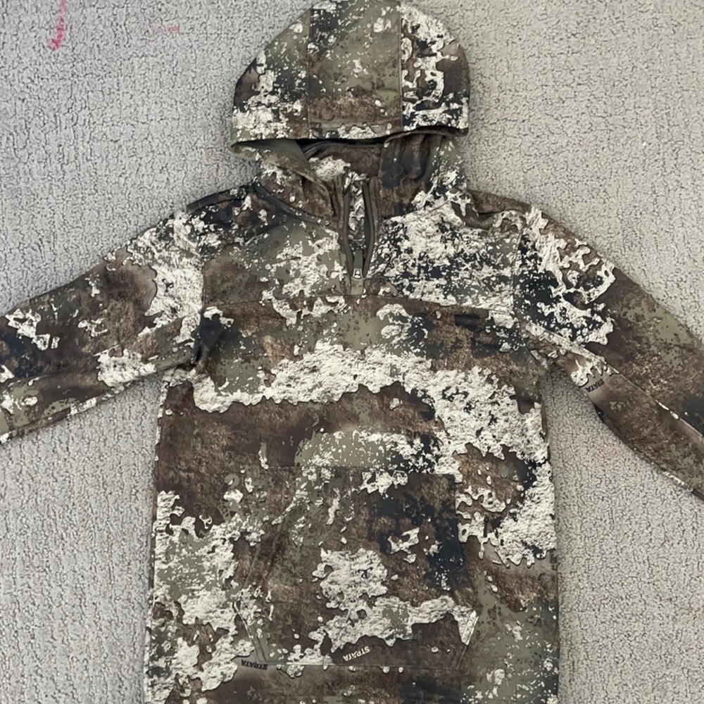 Boys Redhead camo hooded pullover